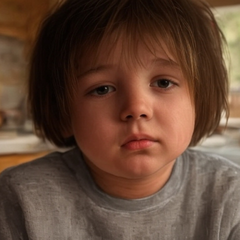 niño con sueño